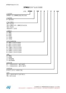 STM32中文參考手冊
