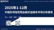 2025年1-12月中國雜項危險物品廂式運輸車市場分析報告