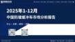 2025年1-12月中國防撞緩沖車市場分析報告