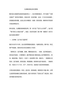 儿童腹攻略总结完整版
