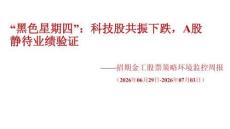 黑色星期四：科技股共振下跌，A股靜待業績驗證