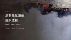 消防疏散演練組織流程