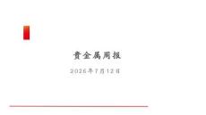 貴金屬周報：底部震蕩運行，關注沃什國會首秀