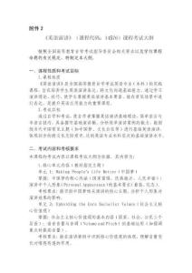 14576《英语演讲》考试大纲