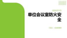 單位會議室防火安全