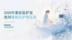 2026年重症监护室夜间精细化护理巡查