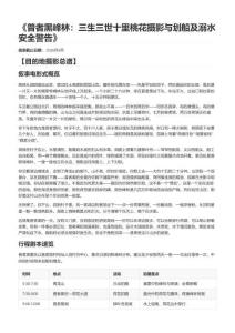 《普者黑峰林：三生三世十里桃花摄影与划船及溺水安全警告》