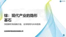 全球镓市场调研报告 镓：现代产业的隐形基石 深度解析其战略价值、全球格局与未来趋势