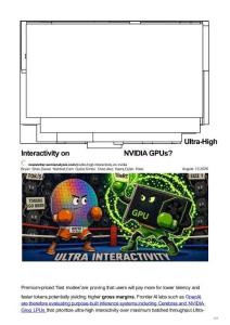 外媒外刊-英伟达GPU的超高交互性？-Ultra-High Interactivity on NVIDIA GPUs-20260810