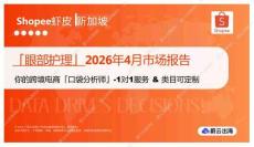 「眼部护理」2026年4月市场报告  Shopee虾皮 新加坡