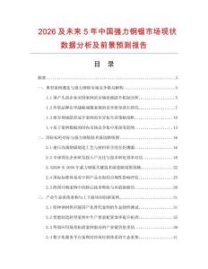 2026及未来5年中国强力钢锯市场现状数据分析及前景预测报告.docx