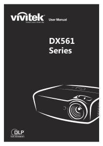 VIVITEK丽讯DX561使用说明书