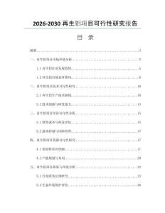 2026-2030再生铝项目可行性研究报告