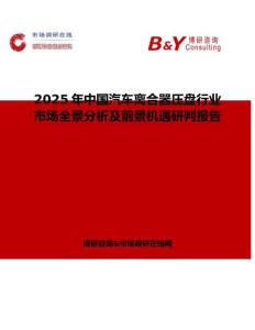 2025年中国汽车离合器压盘行业市场全景分析及前景机遇研判报告