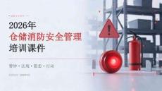 2026年仓储消防安全管理课件