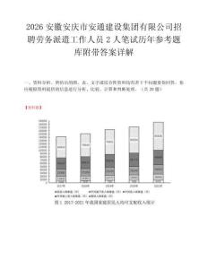 2026安徽安庆市安通建设集团有限公司招聘劳务派遣工作人员2人笔试历年参考题库附带答案详解.docx