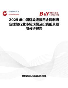 2025年中国桥梁连接用金属制锚定螺栓行业市场规模及投资前景预测分析报告