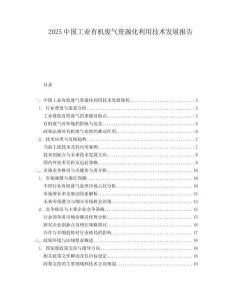 2025中国工业有机废气资源化利用技术发展报告.docx