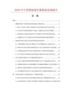 2026年中国塑柄钢针梳数据监测报告.docx