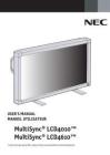 NEC MultiSync LCD4010&LCD4610 用户使用手册
