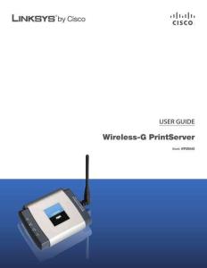 LINKSYS领势WPSM54G 使用说明书