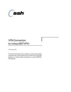 LINKSYS领势BEFVP41 使用说明书