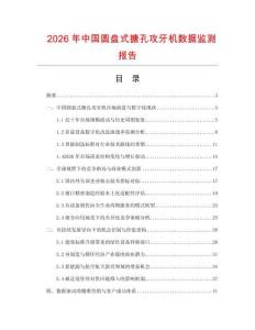 2026年中国圆盘式搪孔攻牙机数据监测报告.docx