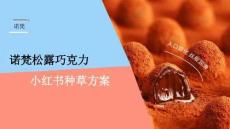 营销策划 -【诺梵圣诞款松露巧克力】小红书种草方案