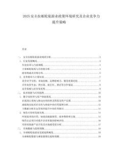 2025安圭拉邮轮旅游业政策环境研究及企业竞争力提升策略.docx