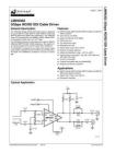 NATIONAL SEMICONDUCTOR LMH0302 3Gbps HD&SD SDI Cable Driver 用户使用说明书