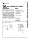 NATIONAL SEMICONDUCTOR LM2738 550kHz&1.6MHz 1.5A Step-Down DC-DC Switching Regulator 用户使用说明书