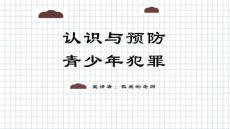 预防青少年犯罪教育主题班会PPT课件（共23页PPT）