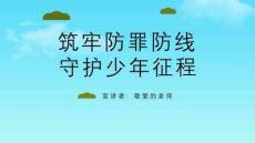 完完整版中小学《预防未成年人犯罪主题教育》主题班会课件PPT