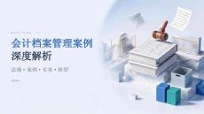 会计档案管理案例深度解析课件