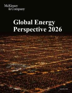麦肯锡 -2026年全球能源展望 Global Energy Perspective 2026