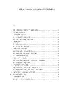 中国电蒸锅健康烹饪趋势与产品线规划报告.docx