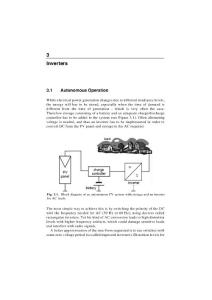 太阳能发电Solar Electric Power Generation3Inverters