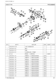 东风轮边桥中桥主减速器组图册.pdf