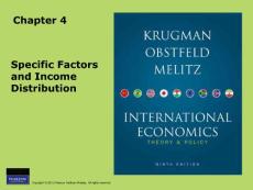M04_Krugman_Specific Factors and Income Distribution