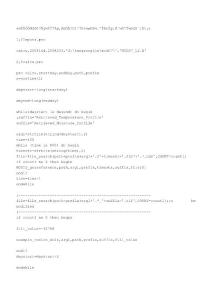 MODIS georeference, mosaic, subset