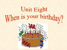 新目标英语七年级上 Unit8 When is your birthday period2课件