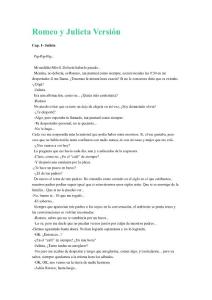 Romeo y Julieta Versión