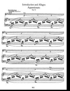舒曼 热情的序曲和快板 钢琴及管弦乐队 Introduction & Allegro Appassionato Op92 Schumann 钢琴谱