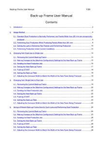 BackupFrameOperationManual