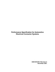 SAE-USCAR2_rev5-Nov2007 Performance Specification for Automotive