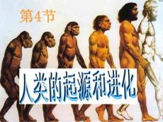 人类的起源和进化