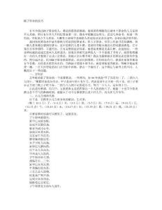 民間盲人算命傳秘