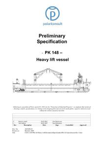 重吊船規(guī)格書PK-148 Specification Rev A