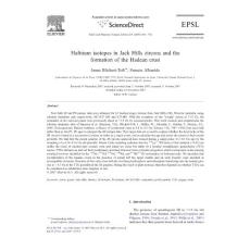 Hafnium isotopes in Jack Hills zircons and the formation of the Hadean crust