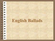 綜英 English Ballads